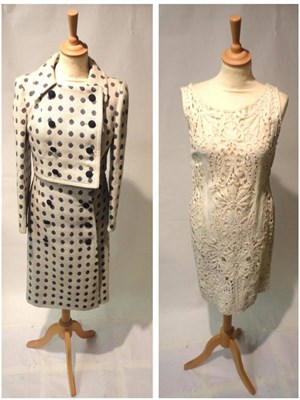 Lot 1100 - Assorted Costume and Accessories including Carnegie brown linen shift dress and matching cream...