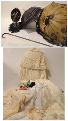 Lot 1152 - Assorted 19th Century and Later Baby Night Gowns, Christening Gowns, day dresses, cream cape,...