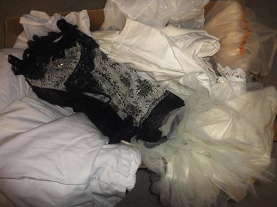 Lot 1165 - Early 20th Century to Circa 1950's Assorted White Cotton Undergarments, Night Dresses, Corsets,...