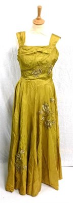 Lot 1116 - Assorted Later 20th Century Costume including red and gold full length woven robe and belt;...