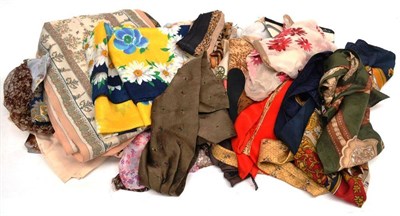 Lot 1191 - Approximately Twenty Five Assorted Silk and Other Scarves including Picasso, Celine, Mercedes Benz