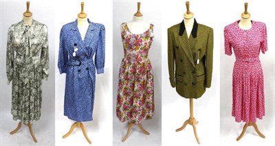 Lot 2122 - Quantity of Assorted Circa 1960's and Later Costume including separates, skirts, dresses,...