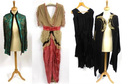 Lot 2154 - Assorted Late 19th Century/Early 20th Century Fancy Dress Costume including a grecian style chiffon