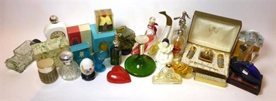 Lot 2229 - Assorted Novelty and Other Vintage Scent Bottles and Atomisers including Avon, Worth, Coty, etc