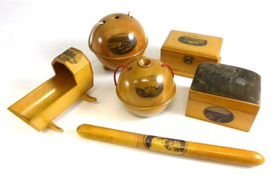 Lot 21 - Treen Sewing Accessories From a Collection Formed by the Late Mr Tom Heginbotham of Grimsargh,...