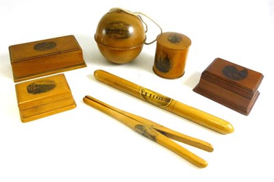 Lot 22 - Treen Sewing Accessories From a Collection Formed by the Late Mr Tom Heginbotham of Grimsargh,...