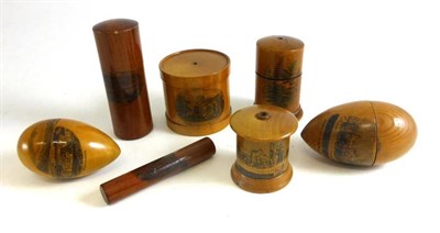 Lot 24 - Treen Sewing Accessories From a Collection Formed by the Late Mr Tom Heginbotham of Grimsargh,...