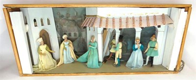 Lot 59 - Mid 20th Century Diorama From the Dawnay Collection...depicting an early continental street...