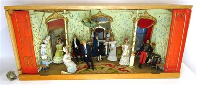 Lot 60 - Mid 20th Century Diorama From the Dawnay Collection...depicting an early 19th century ball room...