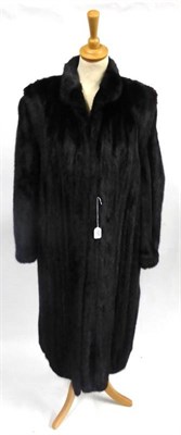 Lot 101 - Grosvenor Furs of Canada Dark Mink Coat retailed by Harrods