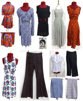 Lot 2019 - Assorted Circa 1960's/1970's Costume including Robert Krausz at Dolly Day London black...