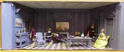 Lot 2100 - Mid 20th Century Diorama From the Dawnay Collection depicting a 17th century interior with...