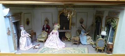 Lot 2101 - Mid 20th Century Diorama From the Dawnay Collection depicting an 18th century French drawing...