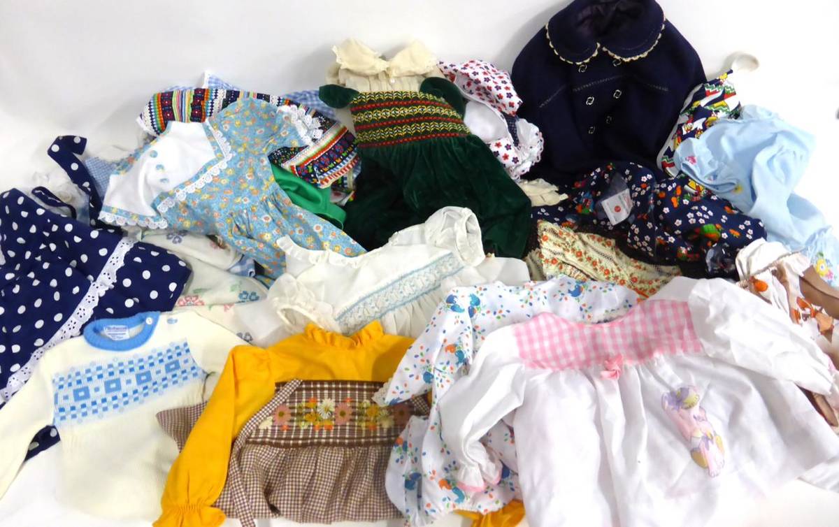 Lot 2117 - Quantity of Circa 1970's Baby and Toddler Dresses and outfits