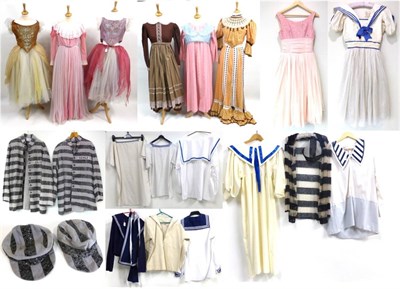 Lot 2055 - * Assorted Theatrical and Fancy Dress Costume including sailors trousers and tops, ladies...