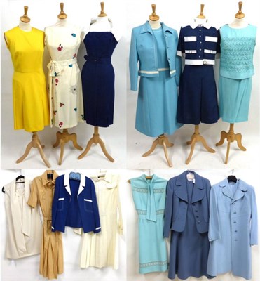 Lot 2108 - Assorted Circa 1960s and Later Dresses and Separates, including a Dorene blue two piece, comprising