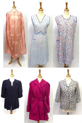 Lot 2119 - Assorted 20th Century Costume and Accessories, including a Dereta London pink wool jacket, with...