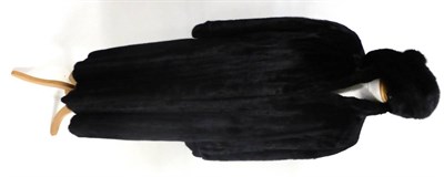 Lot 2133 - Northern Export Furs of Leeds Blackglama Dark Mink Coat with cuffed sleeves; similar Genevieve...