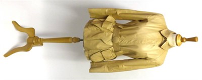 Lot 2144 - Versace Butter Soft Leather Jacket in light tan, with two front pockets, press stud fastening...