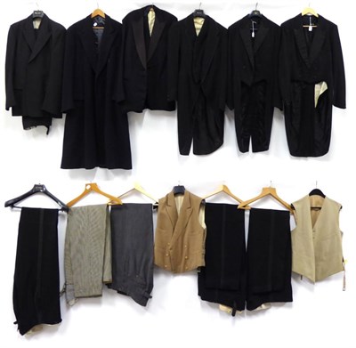 Lot 2133 - Assorted Gents Evening and Occasion Wear, including two evening jackets, tail coat and...