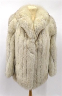 Lot 2144 - Blaiwais Silver Fox Fur Jacket