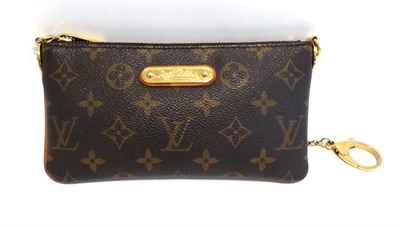 Lot 2130 - Louis Vuitton Monogram Coin Purse, on gilt metal chain and bag clip, 20cm by 11cm, with dust bag