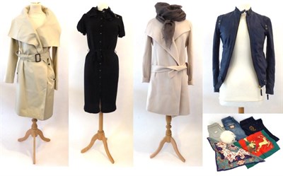 Lot 2178 - Assorted Ladies Modern Costume, comprising Fendi black button down short sleeve jumper dress,...