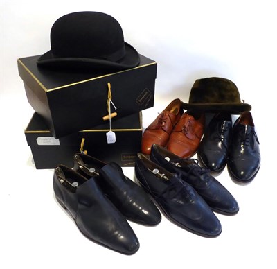 Lot 2206 - Gents Costume and Accessories, including a Fortnum and Mason black dinner jacket, and matching pair