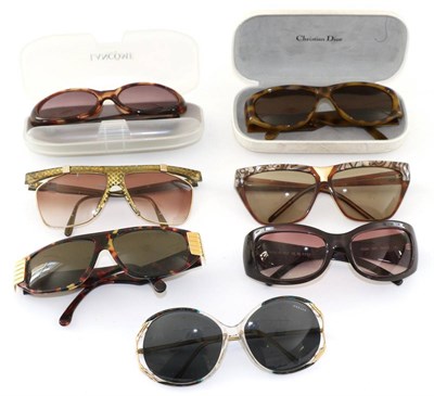 Lot 2238 - Assorted Ladies Designer Sunglasses, comprising Jaeger, Fendi, Von Furstenberg, two pairs of...