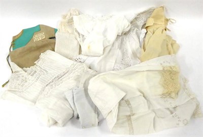 Lot 2089 - Assorted Victorian Children's Clothing, including white dresses and underwear, together with a...