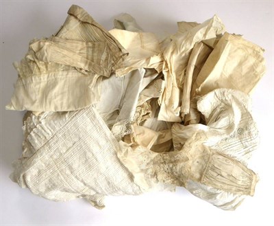 Lot 2215 - Mid 19th Century to Edwardian Cotton Children's Garments, to include two mainly broderie...