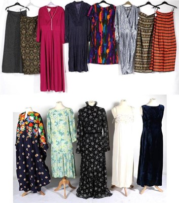 Lot 2169 - Assorted Circa 1960/70s Dresses and Separates, including Dereta, Polly Peck, Hillora, Trina...