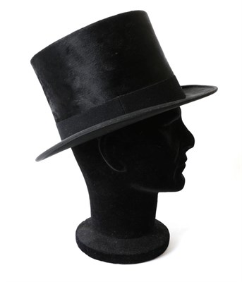 Lot 2239 - Bennetts of London Black Silk Top Hat