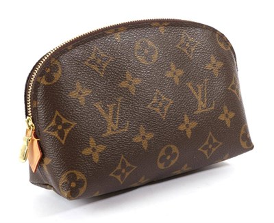 Lot 2275 - Louis Vuitton Monogram Cosmetics Bag, 12cm by 19cm by 5cm