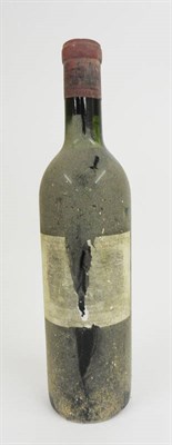 Lot 82 - Chateau Lafite 1950, Pauillac U:top shoulder.  Label torn and vintage missing, date clear on cork