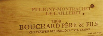 Lot 127 - Puligny Montrachet 2000, Domaine Bouchard Pere et Fils, owc (twelve bottles)