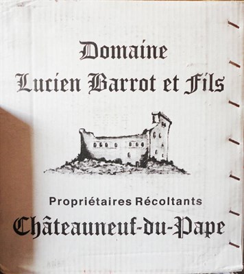 Lot 144 - Chateauneuf du Pape 2004,  Domaine Lucien Barrot et Fils, oc (twelve bottles)