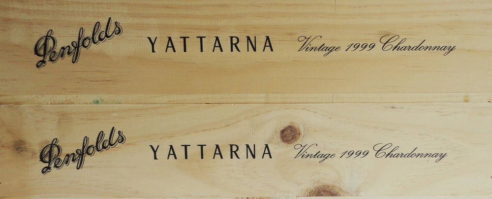 Lot 155 - Penfolds 1999, Yattarna Chardonnay, half case, owc (x2) (twelve bottles)