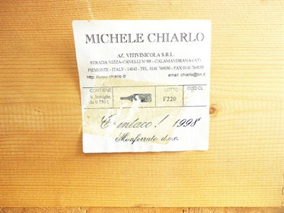 Lot 165 - Montemareto Countacc! 1998, Michelle Chiarlo, owc (six bottles)