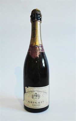 Lot 177 - Krug 1952, vintage champagne (cork recently failed) U: 1.5cm