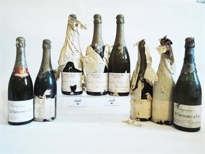 Lot 180 - Renaudin Bollinger, Extra Quality Very Dry Special Cuvee Champagne, with partial tissue wraps...