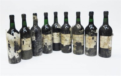 Lot 215 - Taylor 1970, vintage port, some heavily bin-soiled labels (x9) (nine bottles)  With copies of...