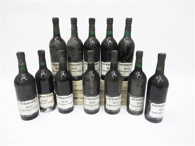Lot 219 - Cockburn 1970, vintage port (x12) (twelve bottles)  With copies of purchase receipts