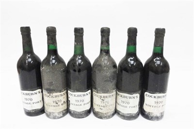 Lot 220 - Cockburn 1970, vintage port (x6) (six bottles)  With copies of purchase receipts