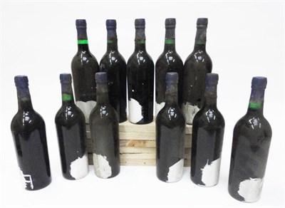 Lot 225 - By Repute Offley 1970, vintage port, no labels, (x11) (eleven bottles)