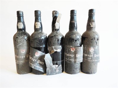 Lot 258 - Quina Do Cachao 1977, vintage port, bin soiled labels (x5) (five bottles)