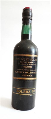 Lot 263 - Blandy's Malmsey Solera 1863, Madeira U: into neck