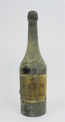 Lot 268 - Grand Fine Champagne Imperiale Cognac 1811, the shoulder with a moulded seal of a crown over an...