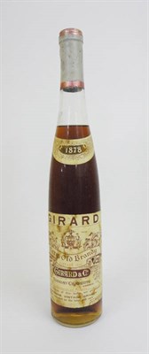 Lot 272 - Very Old Brandy 1858, Girard & Co., Tonnay-Charente U:4.5cm to base of capsule
