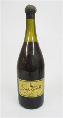 Lot 274 - Vieux Cognac 1865, J. Danflou & Co. U: 7cm from base of cork  With copy of original purchase...